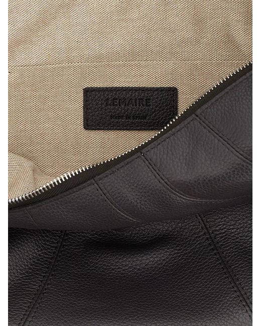 Lemaire Gray 'Fortune Croissant' Shoulder Bag