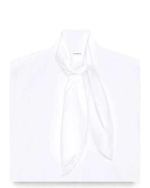 Givenchy White Long-Sleeve Shirt