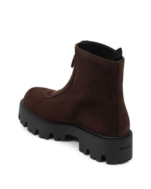 Prada Brown Stivale