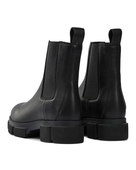 COPENHAGEN Black Ankle Boots
