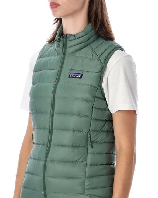Patagonia Green Down Sweater Recycled Down Vest
