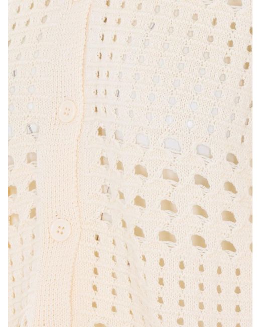 Liu Jo White Wool Viscose Blend Sweater