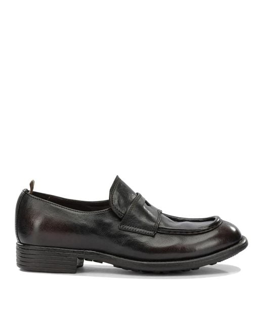 Officine Creative Black "Calixte 020" Loafers