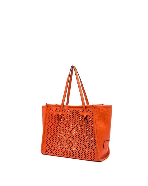 Gianni Chiarini Red Marcella Shopping Bag