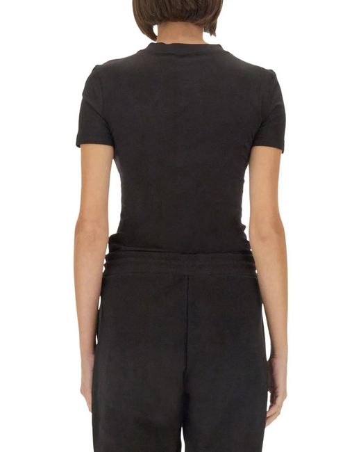 Versace Jeans Couture Black T-Shirt With Logo