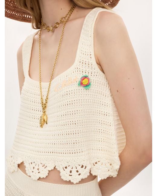 Chloé Natural Cotton Top