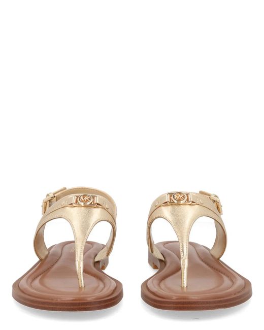 MICHAEL Michael Kors Natural Sheep Leather Sandal