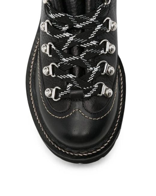 DSquared² Black Canadian Ankle Boots for men