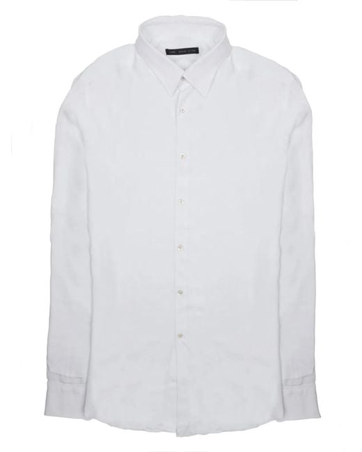 Low Brand White Camicia for men