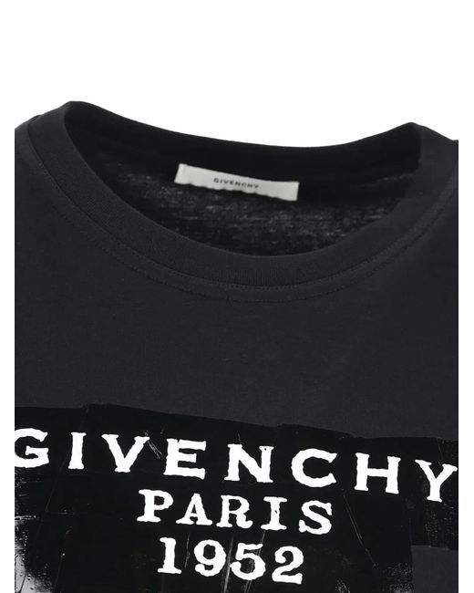 Givenchy Black Cotton T-Shirt