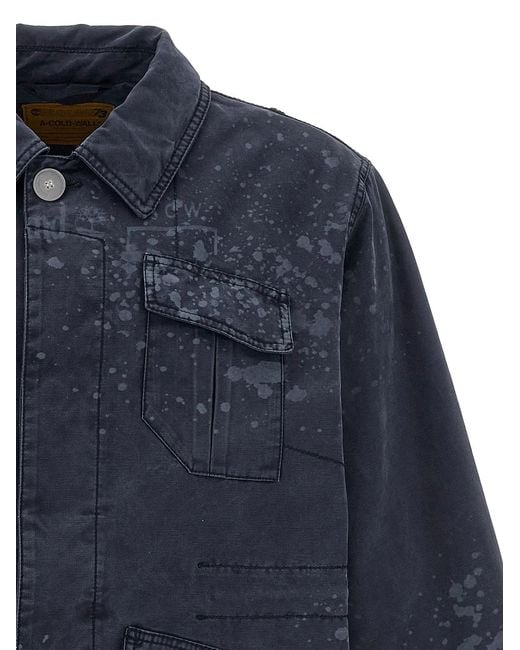 A_COLD_WALL* Blue Timberland X Samuel Ross Future73 Jacket for men