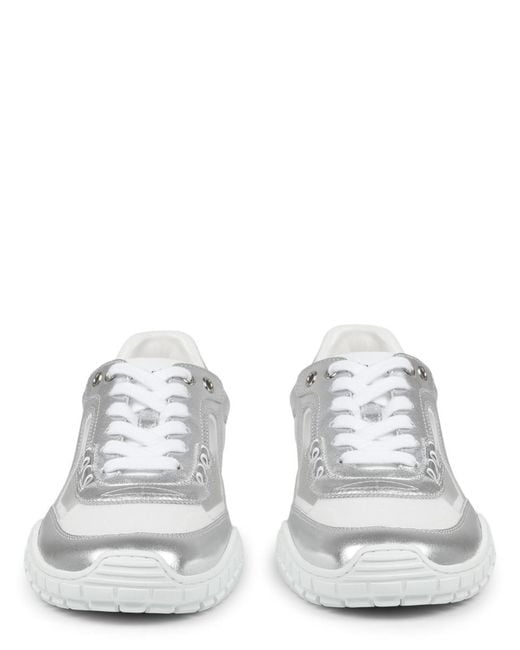 Dior White Dior Sneaker Con Logo