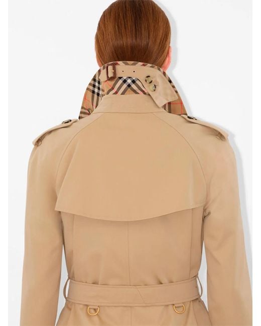 Burberry Natural Long Waterloo Heritage Trench Coat