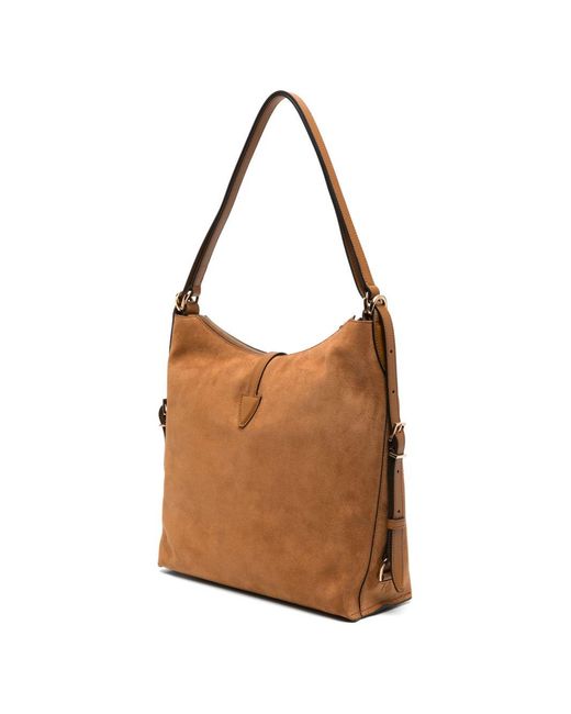 Tod's Brown Tods Leather Tote Bag