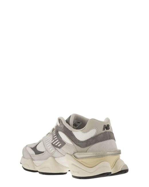 New Balance White 9060