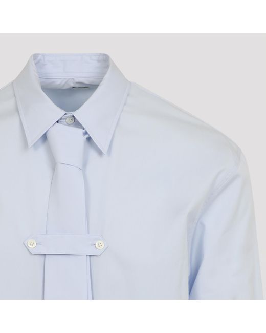 Dries Van Noten Blue Light Cilian Shirt for men