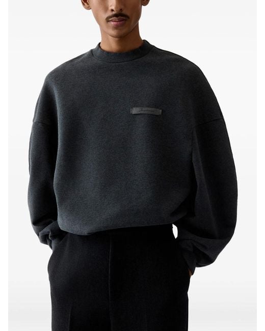 Jacquemus Black Le Sweatshirt Ruban