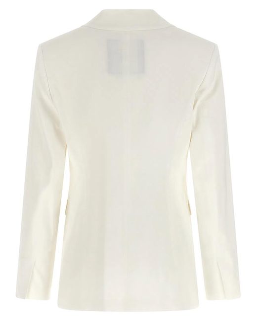 Pinko White 'Effie' Blazer