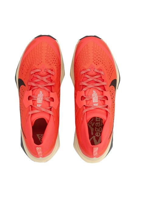 Nike Red Acg Zegama Trail Running Shoes for men