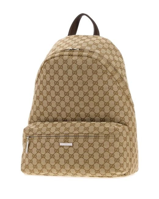 Gucci Natural Backpack for men