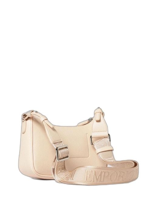 Emporio Armani Natural Baguette Shoulder Bag