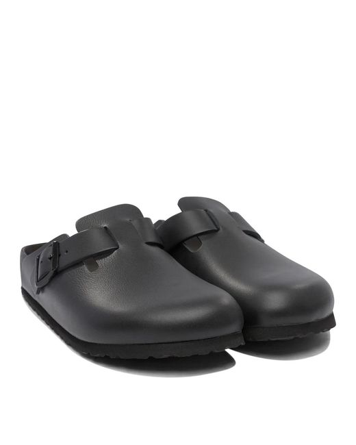 Birkenstock Gray "Boston" Sabot for men