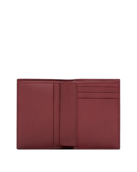 Saint Laurent White Paris Credit Card Wallet for men