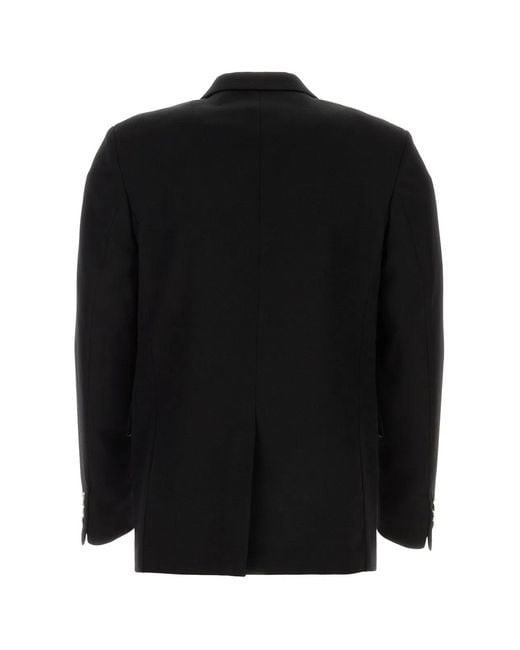 Lanvin Black Giacca for men