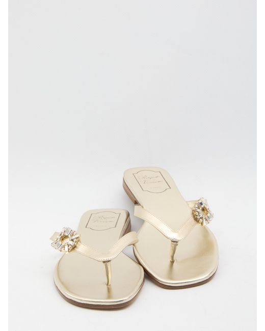 Roger Vivier Natural Calfskin Shoes