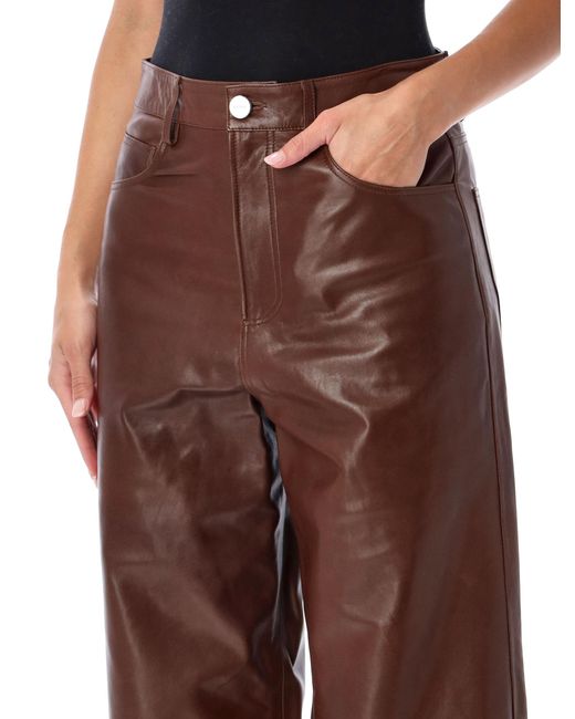 Rohe Red Leather Pant