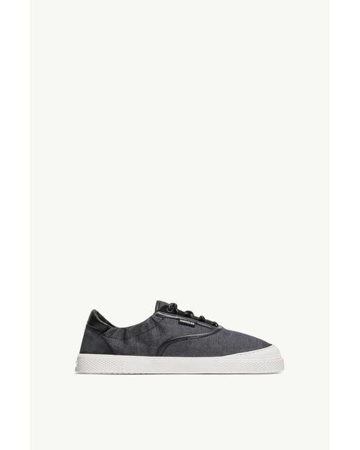 Moncler White Vera Leisure Low Top Sneakers for men