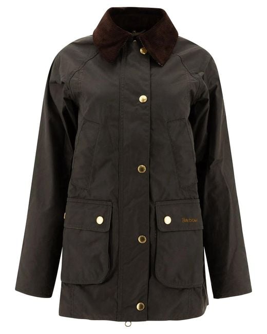 Barbour Black "Modern Beadnell" Lightweight Jacket