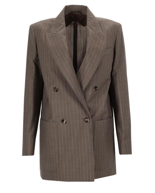 Max Mara Brown Blazer Steel