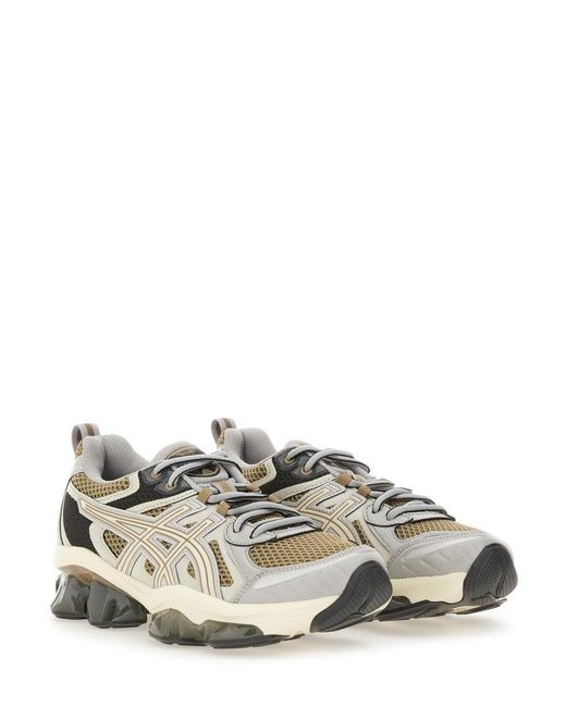 Asics Multicolour Synthetic Leather Sneakers in Metallic | Lyst UK