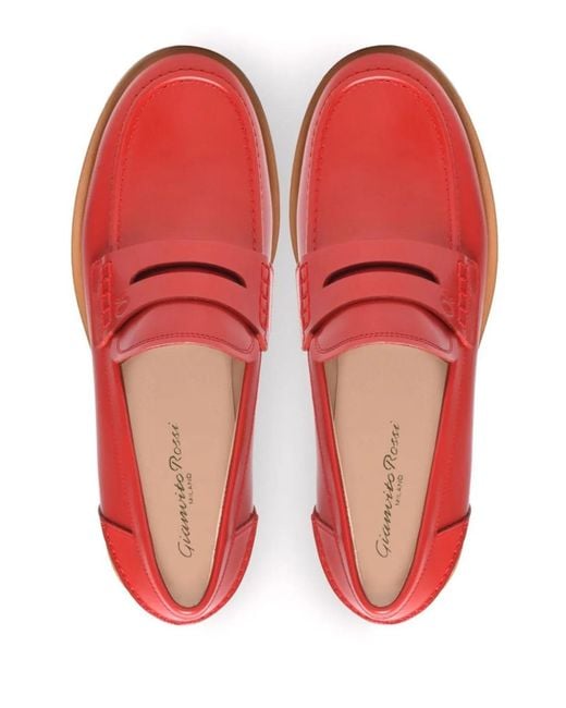 Gianvito Rossi Red Shoes Dover D