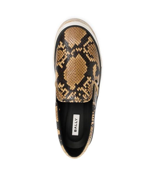 Bally White Santa Ana Slip-On Sneakers