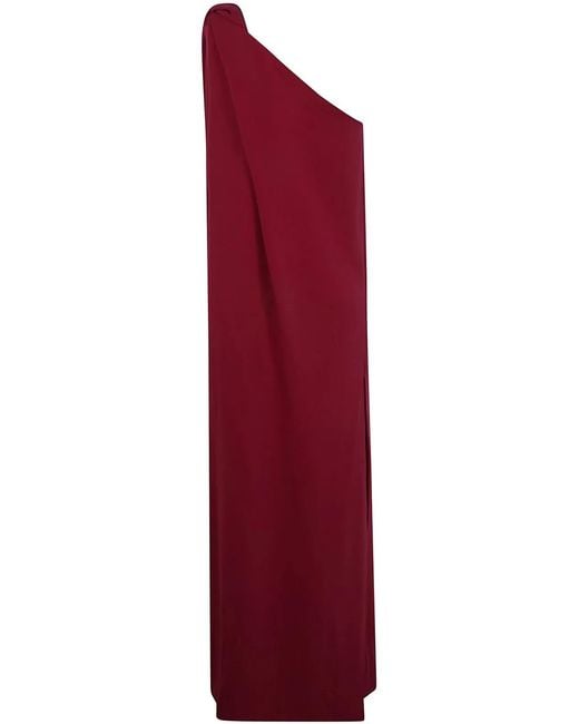 P.A.R.O.S.H. Red Cady Midi Dress