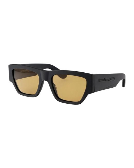 McQueen Natural Acetate Sunglasses