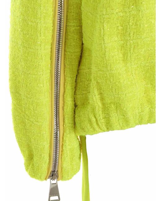 Khrisjoy Yellow 'Chris Windbreaker Tweed' Jacket