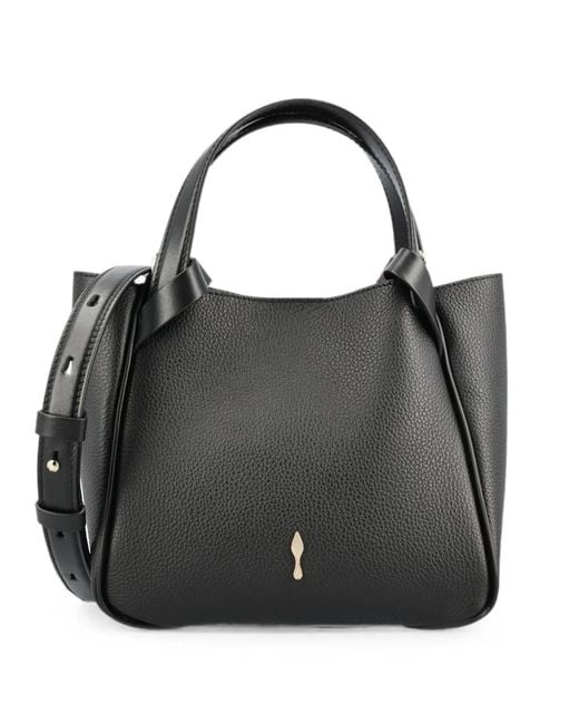 Christian Louboutin Black Bettina Mini Leather Tote