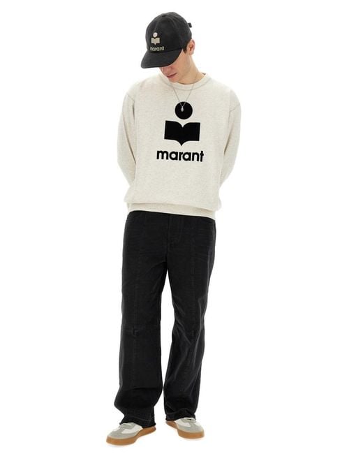 Isabel Marant White Felpa "Mikoy" for men