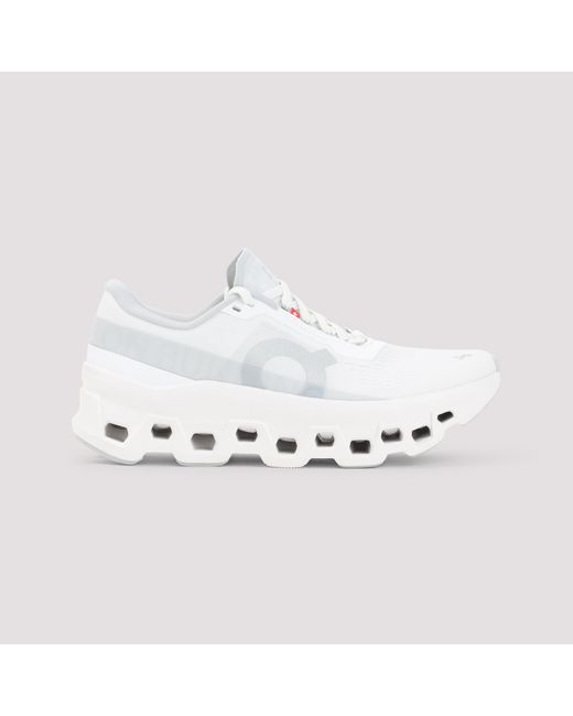 On Shoes White Cloudmster 1 Sneakers Textile Rubber