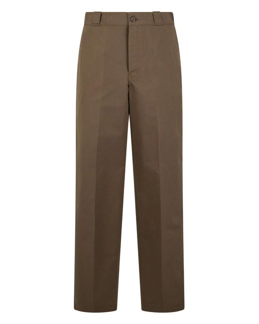Prada Brown Long Pants With Pockets for men