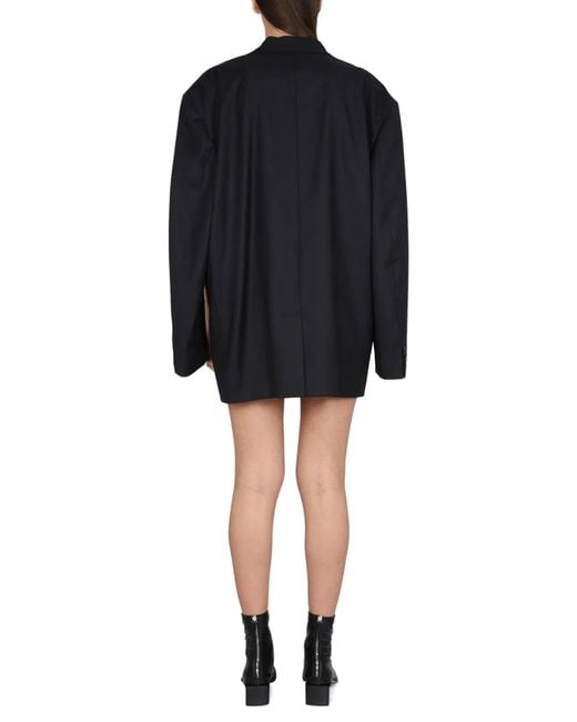 Acne Black Deconstructed Jacket