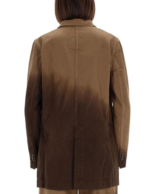 Uma Wang Brown Jacket Jane