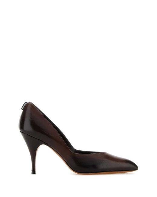Miu Miu Brown Decollete'