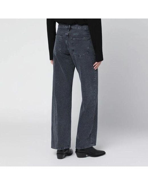 Agolde Blue Fadedeffect Jeans