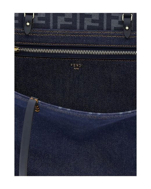 Fendi Blue Roll Large