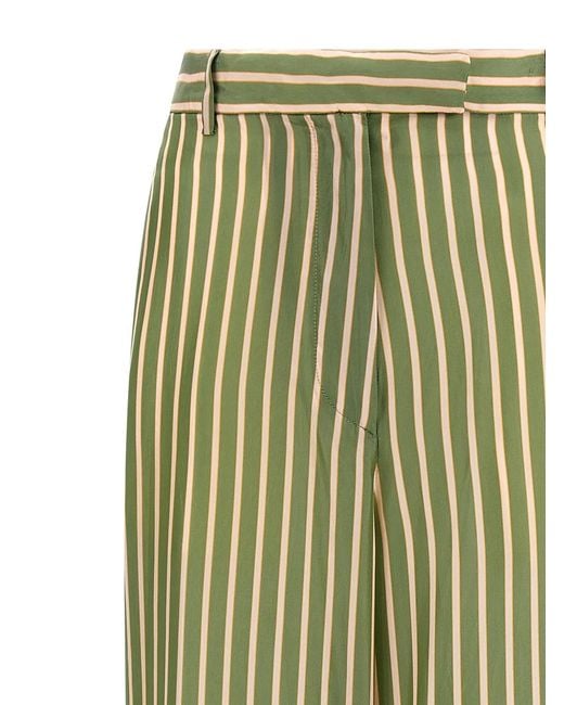 Dries Van Noten Green 'Penn' Pants