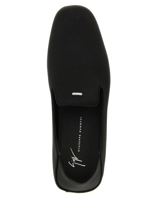 Giuseppe Zanotti Black 'Rupert' Loafers for men